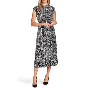 Vince Camuto Zebra Peaks Dress Size 2 NWT